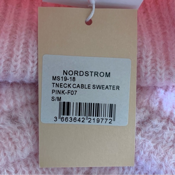 FRNCH NATEA SWEATER Turtleneck Cable Knit New With Tags Soft Comfy Feminine - Picture 12 of 16